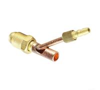 Connecteur TIG mâle et connecteur séparé de gaz pour torche de soudage WP9 WP17 WP26, construction en cuivre stable et résistante à l'usure (WP9 WP17)