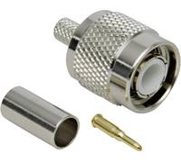 Connecteur TNC mâle, droit à sertir BKL Electronic 0405003/D 50 Ω