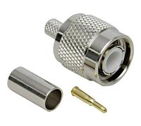 Connecteur TNC mâle, droit à sertir BKL Electronic 0405005/D 50 Ω 1 pc(s)
