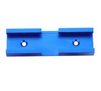 Connecteur Transversal pour Table de Menuiserie, Rail en T | Montage Rapide sur Établi, Trou Prépercé, Surface Anodisée Lisse, Vis de Réglage, pour Guides de Défonceuse et Artisans