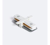 Connecteur Type I Pour Rail Monophasé Borgia Encastré Aluminium Blanc