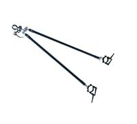 Connecteur universel for remorque de vélo, attelage à dégagement rapide avec sangle de sécurité for chariots de camping et remorques de vélo(A)