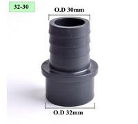 Connecteur UPVC Wildoda de grande taille,tuyau d'irrigation de jardin,adaptateur de tuyau souple,accessoires de joint,O.D 32mm,40mm,50/63mm,14mm,20mm,30mm,40mm,50mm,60mm - Type O.D 32-30mm-1pc