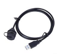Connecteur USB 3.0 type A avec câble - Prise de transfert de données élevée pour étanchéité industrielle de téléphone portable