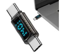 Connecteur USB C USB C, convertisseur de Type C | Adaptateur d'extension de Type C 140 W,Convertisseur de câble de Chargeur, Passage vidéo 8K @ 60Hz, Adaptateur C à Charge Rapide pour téléphones p