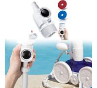 Connecteur UWF avec disques rouges et bleus pour Polaris pour nettoyeur de piscine Zodiac modèle 180, 280, 380