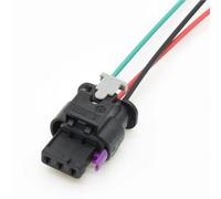 Connecteur véhicule 1488991-5 1-1703494-1 Compatible Avec Ford Connecteur Étanche 3 Broches Pour Radar De Recul Automobile Capteur De Stationnement(1pcs female)