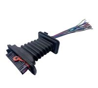 Connecteur véhicule 1K0937702C 1K0959843C Compatible Avec VW Pour Amarok Pour Eos Pour Golf Kit De Réparation De Faisceau De Câbles De Liaison De Portière Voiture Avec Couvercle Protection(A)