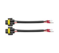 Connecteur véhicule Adaptateur femelle PGJY19-2 pour douille H8B H9B H11B rallonge pour faisceau de câbles de rénovation pour ampoule H11 vers H11B(2pcs)