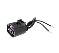 Connecteur véhicule Compatible avec A1 2011-2017 4D0971992A connecteur filaire 2 broches Kit de réparation de prise femelle pour alternateur injecteur de carburant