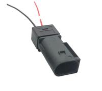 Connecteur véhicule Compatible Avec A3 A4 A5 A6 Q7 TT Connecteur Mâle Femelle Étanche À 2 Broches De 3,5 Mm Pour Klaxon Injecteur De Carburant Faisceau De Câbles(2p male)