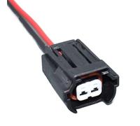 Connecteur véhicule Compatible Avec A4 A6 Q3 Q5 6195-0043 06A973722 06A 973 722 2P Faisceau Câbles Connecteur D'injecteur De Carburant