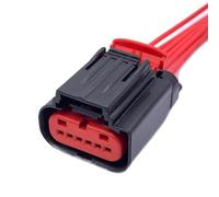 Connecteur véhicule Compatible Avec FORD 6 Broches Connecteur De Capteur De Prise D'accélérateur Étanche Pour Pédale D'accélérateur Automatique, Faisceau De Câbles 1438153-5 1-1419168-1(6P Female B)