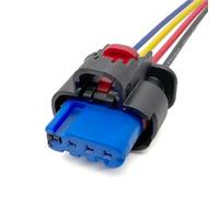 Connecteur véhicule Compatible avec Hyundai pour Sonata 4P Auto Ignition Coil High Voltage Electrical Connectors Wire Harness 1-2296696-1
