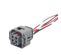 Connecteur véhicule Compatible avec Peugeot pour 206 207 4P Connecteur étanche automatique Bobine d'allumage 9654814480 10737691 10719500(Female A)