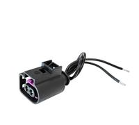 Connecteur véhicule Compatible avec VW pour Passat 2001-2013 Kit de réparation étanche pour connecteur de klaxon électrique femelle 2P Référence 4D0971992A