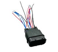 Connecteur véhicule Connecteur composite mâle femelle 12 broches 1-284844-0 284848-2 284849-1 pour câble de voiture fiche étanche(Male)