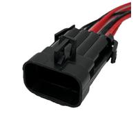 Connecteur véhicule Connecteurs De Câbles Électriques Étanches À 8 Broches Boîtier En Plastique Femelle Et Mâle 12047931 12047937(8P Male)