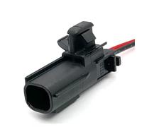 Connecteur véhicule Connecteurs de câbles électriques étanches pour capteur de vitesse de roue de buse de carburant de voiture 2P faisceau de câbles 6189-1161 6188-4797(Male)