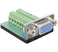 DeLock Connecteur VGA embase femelle 65170 16 pôles argent 1 pc(s)