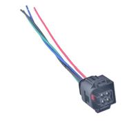 connecteur voiture 9654814480 26951960-3 Compatible Avec Peugeot Pour 206 207 Connecteur Étanche 4 Broches Pour Bobine D'allumage(Black)