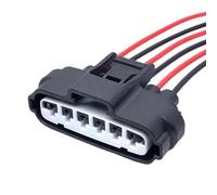 connecteur voiture Compatible Avec Mitsubishi 6 Broches Connecteurs De Câble Électrique De Pédale D'accélérateur TPS Prise De Faisceau De Câbles 90980-11858(Female)