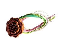 connecteur voiture Compatible Avec Peugeot Pour 206 Faisceau de câbles de porte fiche mâle femelle câble de câblage d'instrument(20 pin female)
