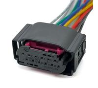 connecteur voiture Connecteurs de câble électrique 12P pour radar de recul et d'assistance de voie de voiture 1534151-1 1534152-1(Female)