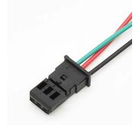 connecteur voiture Douille pour lampe d'ambiance de haut-parleur de voiture à 3 trous capteur de pluie automobile 1-1718346-1 1-968700-1 1355620-1(Female)