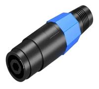 Connecteur XLR 4 broches NL4FC avec tête Ohm et borne pour(Audio connector,20 PCS)