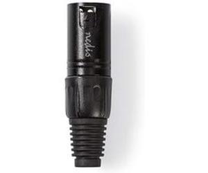 Connecteur XLR Nedis COTP15900BK Noir G