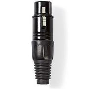 Connecteur XLR Nedis COTP15902BK Noir G