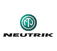 Connecteur XLR NEUTRIK, embase à bride, contacts droits, 5 pôles, noir, NC5FD-LX-B, 1 pc. (NC5FD-LX-B)