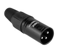 Connecteur XLR - PD Connex - CX107 - Bouchon 120 Ohms - Noir - Anti-retour DMX