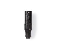 Connecteur XLR XLR Mâle à 3 broches Noir