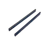 Connecteurs à broches plaqués or, 10 pièces, pas de 2,0 mm, S/M/D, 1 x 3P4P5P6P8P10P12P20P, 40 broches, S/M/T mâle PH4.3 T1 T2 femelle(Type 1,1X40P Male SMT Pin)