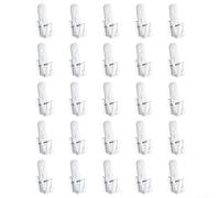 Connecteurs à épissure rapide en laiton prenant en charge des connexions répétables dans les projets d'équipement électrique et d'infrastructure électrique (Silver25PCS)