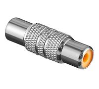 Connecteurs Audio 609179 adaptateur, RCA F - RCA femelle en métal