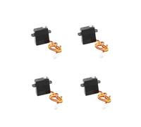Connecteurs automobiles M;ic/ro servo numérique 1,7 g 4 pièces, MI-N/I servo 3,7-4,2 V avec connecteur 1.25 for modèles de avions, voitures, bateaux