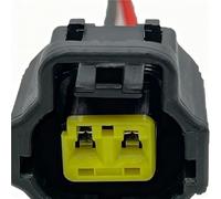 Connecteurs Bobine D'allumage Compatible Avec 2 Broches Voiture Connecteur IAC Capteur Température Liquide Refroidissement 1JZ-GTE 2JZ-GTE 178390-1(Black,5 Pcs)