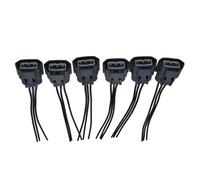 Connecteurs Bobine D'allumage Compatible Avec Nissan Pour X-Trail L4 2.5L 2002 2003 2004 2005 2006 2007 2008 2009 2010 2011 2012 2013 Bougie De Bobine D'allumage 224488H311(6 Pc)