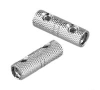 Connecteurs bout à bout en laiton de calibre 8 pour épissure de fils 8 AWG dans les systèmes audio de véhicules et les projets électroniques embarqués