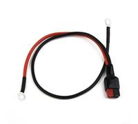 Connecteurs d'alimentation de rechange pour chariots Billy Fraser Caddimatic avec câbles rouges et noirs 12 AWG et bornes à anneau de 6 mm de long (250 mm)