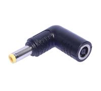 Connecteurs d'alimentation pour différents modèles d'ordinateurs portables CC 6,0 x 3,7 à 7,4 x 5,0 mm, 5,5 x 2,5 mm, 5,5 x 2,1 mm, 4,5 x 3,0 mm, convertisseur coudé convertit en d'autres tailles