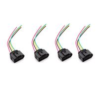 Connecteurs D'allumage Compatible Avec A3 Pour A4 A5 A6 Pour TT 4 Pièces Ensemble Connecteur Bobine D'allumage Faisceau Câblage Prise Remplacement D'assemblage Électrique 1J0973724