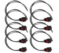 Connecteurs D'allumage Compatible Avec Lincoln Pour Mks 2009-2016 Kit Connecteur Bobine D'allumage Faisceau Câblage Ensemble D'adaptateur Étanche Remplacement D'assemblage