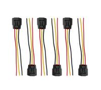 Connecteurs D'allumage Compatible Avec Mitsubishi Pour Space Pour Runner 1999-2002 Connecteur Bobine D'allumage Prise Harnais Kit Réparation Queue Cochon Femelle Étanche(6 PCS)
