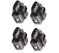 Connecteurs D'allumage Compatible Avec VW Pour Jetta 2006-2014 4 Pièces Connecteur Prise Bobine D'allumage Harnais Réparation Kit D'adaptateur Harnais Étanche 4B0973724