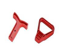 Connecteurs de batterie bipolaires en cuivre plaqué argent, 50 A/120 A/175 A/350 A, 5/20/100 pièces, courant élevé(Red-shaped handle,20 PCS,175A)