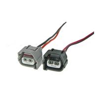Connecteurs De Bobine D'allumage Compatible Avec Toyota 90980-10901 Le Connecteur De Bobine D'allumage À 2 Broches Avec Remplacement Du Faisceau De Câbles(1 SET)